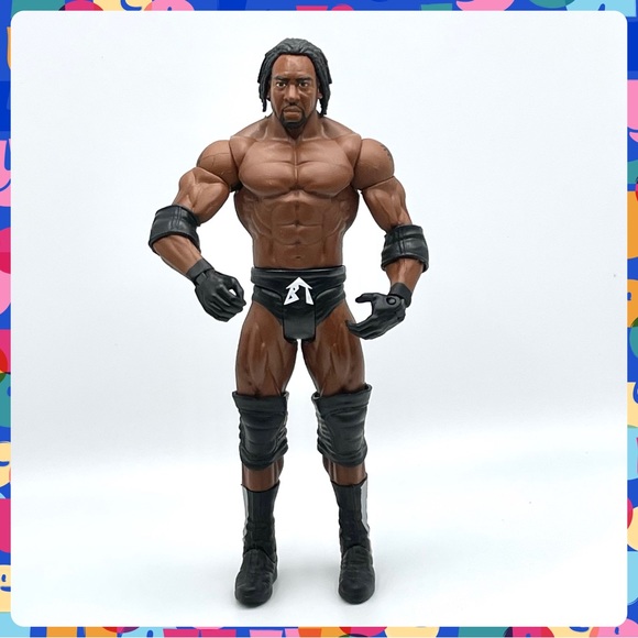 2013 WWE Mattel WrestleMania Heritage Series 48 BOOKER T Wrestling Action Figure - Picture 11 of 11